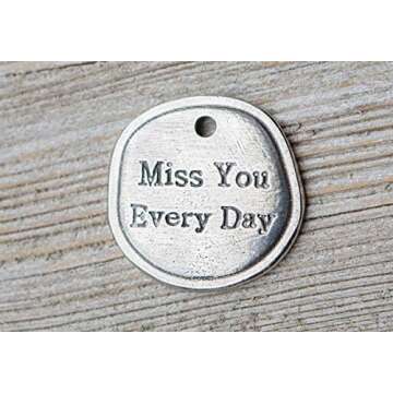 Where I'll Always Be Pet Loss Sentiment with Keychain - Heartfelt Pet Sympathy/Pet Memorial Gift (Do...