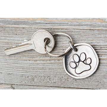 Pet Loss Keychain with Sentiment - Heartfelt Gift for Dog Owners