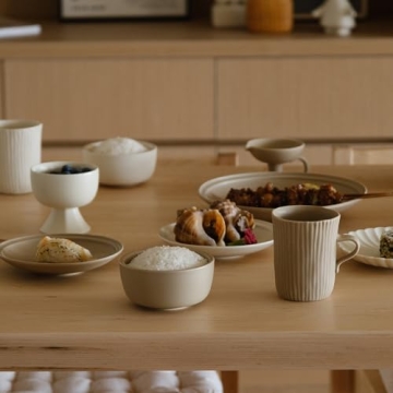 WENSHUO Cereal Bowl Set – Elegant & Durable 10 oz Bowls