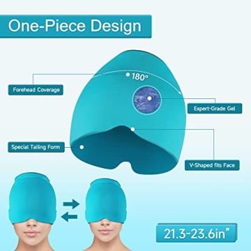 VANLON Headache Relief Hat for Migraines and Tension