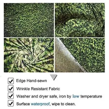 Allenjoy 7x5FT Grass Wall Photography Background