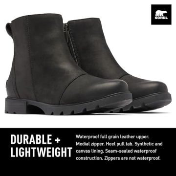 Sorel Emelie III Zip Waterproof Boot - Stylish Comfort