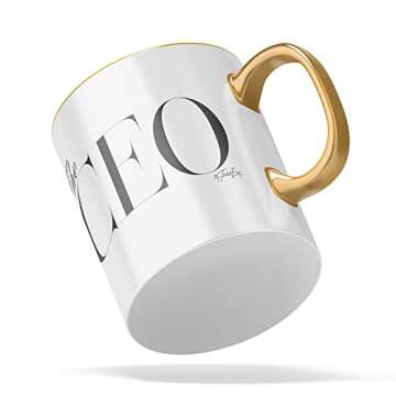 TWISTED ENVY Funny CEO Ceramic Mug - Unique Gift for All