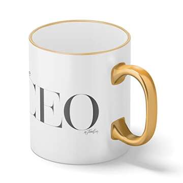 TWISTED ENVY Funny CEO Ceramic Mug - Unique Gift for All