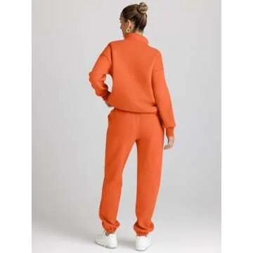 AUTOMET Cozy Women's Sweatsuits for Fall Fashion
