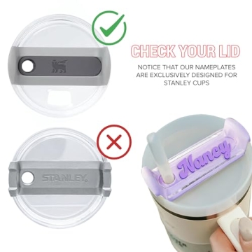 Personalized Name Tag for Stanley Cup Tumbler