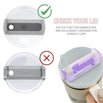 Personalized Name Tag for Stanley Cup Tumbler