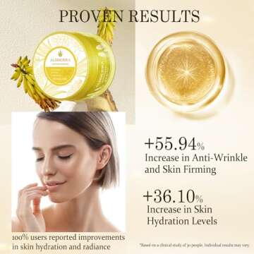 Aloderma Aloe Vera Gel Set 2 Pack - Aloe Flower Essence Gel, 200g Aloe Vera Gel