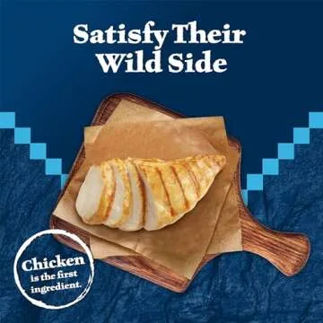 Blue Buffalo Wilderness Soft Cat Treats, Grain-Free and Protein-Rich, Great for Training, Chicken & Turkey Recipe, 2-oz. Bag