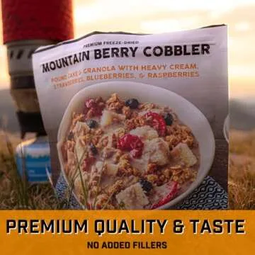 Peak Refuel Mountain Berry Cobbler - Delicious Outdoor Dessert
