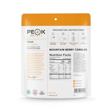 Peak Refuel Mountain Berry Cobbler - Delicious Outdoor Dessert