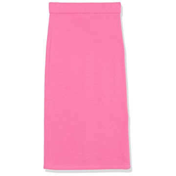 Omari Cozy Sweater Skirt in Rose Pink for Women