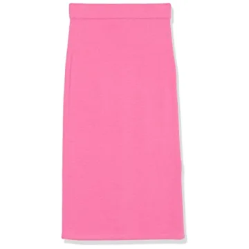 Omari Cozy Sweater Skirt in Rose Pink for Women
