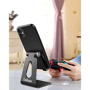 CreaDream Adjustable Cell Phone Stand for All Devices