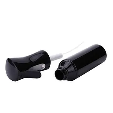 LandFox 300ML Hairdressing Spray Bottle Salon Barber Hair Tools Water Sprayer (Black)