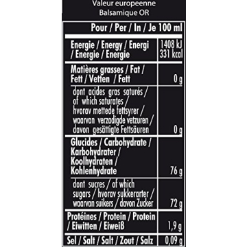 Gold Balsamic Vinegar of Modena | Gourmet Culinary Delight