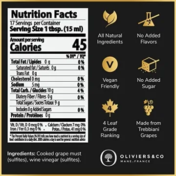 Gold Balsamic Vinegar of Modena | Gourmet Culinary Delight