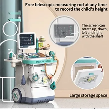 Deejoy Kids Doctor Kit with Lights and Accessories