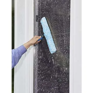 Unger Microfiber Window Cleaner Scrubber 14 Inch