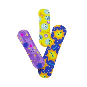 Welly Fun Fabric Bandages in Colorful First Aid Tin
