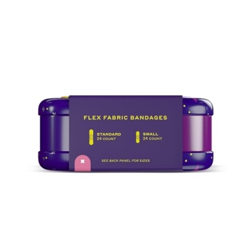 Welly Fun Fabric Bandages in Colorful First Aid Tin