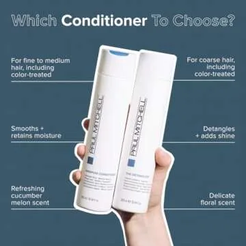 Paul Mitchell The Detangler, Original Conditioner, Super Rich Formula, For Coarse + Color-Treated Hair, 10.14 fl. oz.
