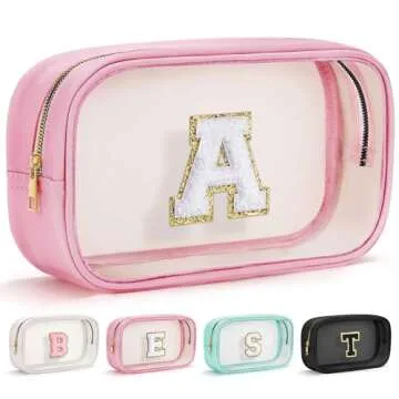 Personalized Cute Makeup Bag for Teens and Women