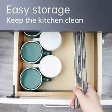 Tomorotec Triangle Roll-Up Dish Drying Rack - Space Saver