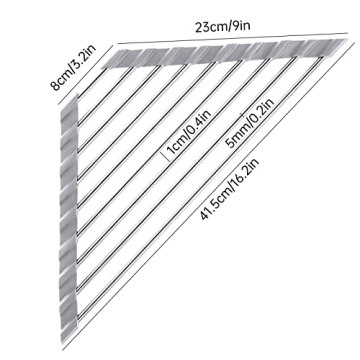 Tomorotec Triangle Roll-Up Dish Drying Rack - Space Saver
