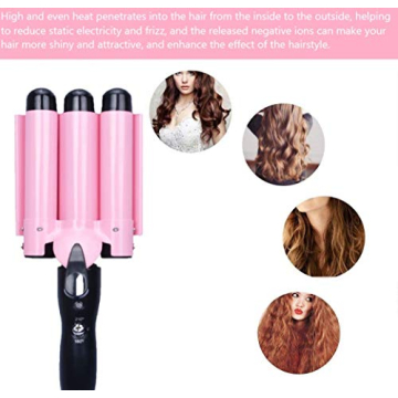 MODVICA Jumbo Barrel Curling Wand for Perfect Waves
