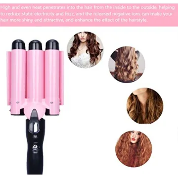 MODVICA Jumbo Barrel Curling Wand for Perfect Waves