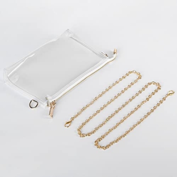 Stylish Lorbro Clear Crossbody Purse for Stadiums and Events