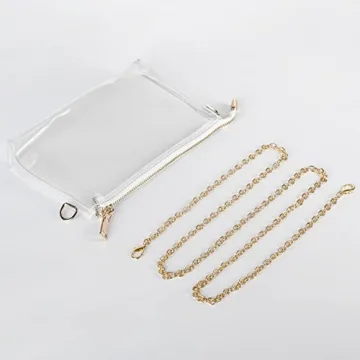 Stylish Lorbro Clear Crossbody Purse for Stadiums and Events