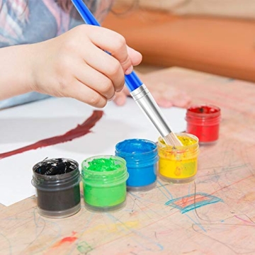 Anezus 30 Kids Paint Brushes Set for Creative Fun