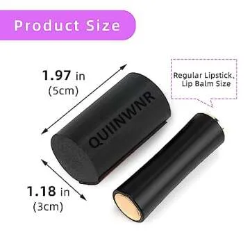 QUIINWNR Lip Balm Holder for Car - Easy Storage Accessory