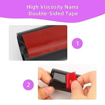 QUIINWNR Lip Balm Holder for Car - Easy Storage Accessory