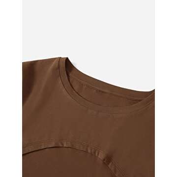 Verdusa Women's 2 Piece Outfit Sleeveless Bodycon Cami Dress with Crop Tee Top