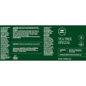 Tea Tree Special Aromatic Oil for Skin and Hair Care