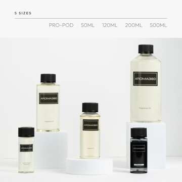 Premium Aroma360 Fragrance Oil with Leather Sandalwood Amber 50mL