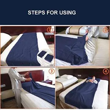 Sleeping Bag Liner Portable Travel Sleeping Sack Sheets Lightweight and Compact Camping Sheets for Adults Comfortable Liners for Traveling Hotel Camping Picnic Hostels Backpacking