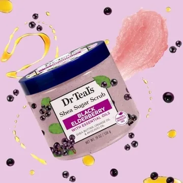 Dr Teal's Shea Sugar Body Scrub - 3 Pack for Smooth Skin