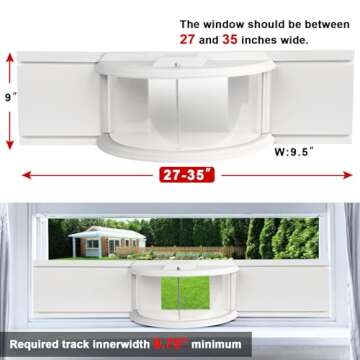 BAIAPEY in Window Bird Feeders for Viewing - 180° Clear View Bird Feeder, Durable, Elegant, Fits Wi...