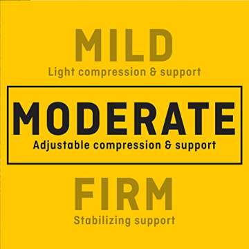 FUTURO Ultra Performance Knee Stabilizer, Ideal for Sprains, Strains, and General Support, Large