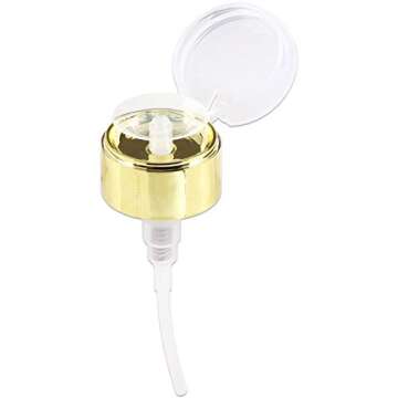 PANA Professional Gold Lid Liquid Pump Dispensers 10 oz