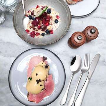 21-Piece Aosbos Silverware Set - Perfect for Dining