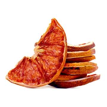 BlueHenry Dehydrated Grapefruit - 3 oz - 20 slices - Natural Fruit