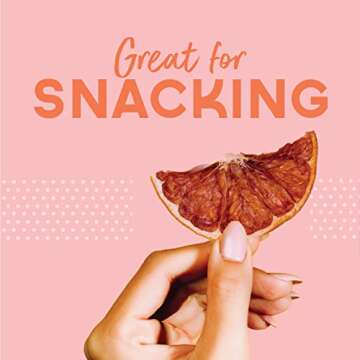 BlueHenry Dehydrated Grapefruit - 3 oz - 20 slices - Natural Fruit