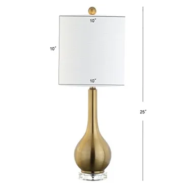 JONATHAN Y Dylan 25" Teardrop LED Table Lamp