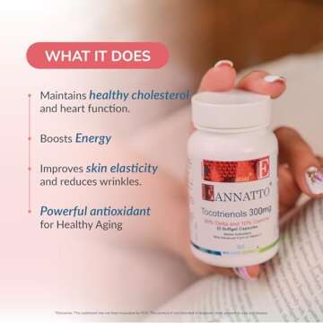 WELLNESS EXTRACT Eannatto Tocotrienols Vitamin E Supplement