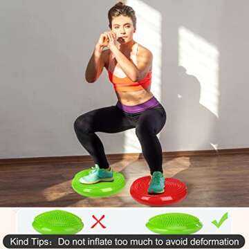 6 Vibrant Wobble Cushions for Active Seating Support and Balance